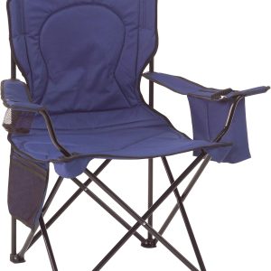 Coleman Portable Camping Chair with 4-Can Cooler - Perfect for Camping, Tailgates, Beach, Sports and More
