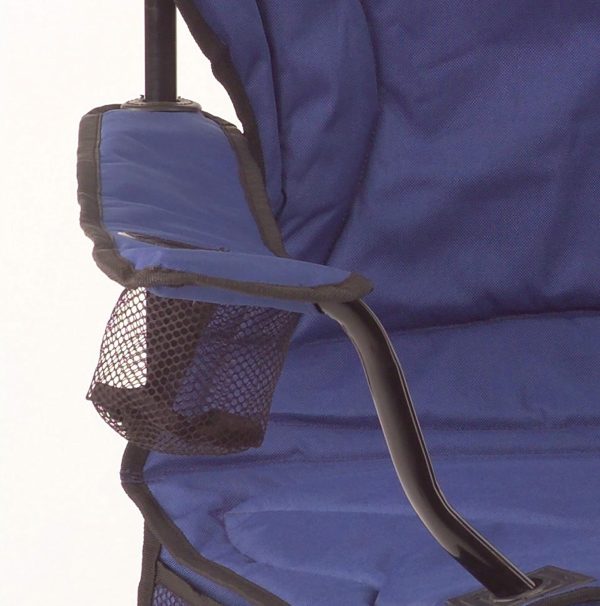 Coleman Portable Camping Chair with 4-Can Cooler - Perfect for Camping, Tailgates, Beach, Sports and More - Image 5
