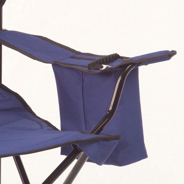Coleman Portable Camping Chair with 4-Can Cooler - Perfect for Camping, Tailgates, Beach, Sports and More - Image 7